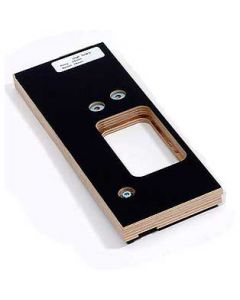 Scharnier freesmal 1-delig 76 x 76 mm type +, LS