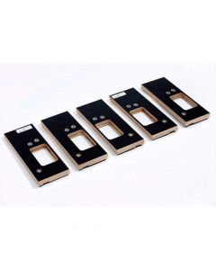 Scharnier freesmal 5-delig 89 x 89 mm (type S) incl. legprofiel, met GRATIS groefbeitel 18 mm
