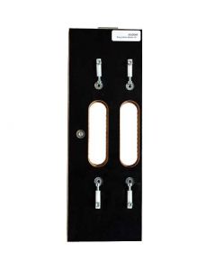 Dubbele mal t.b.v. onzichtbare scharnieren, Tectus TE340