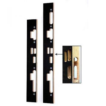 Mal voor sluitplaten t.b.v. 17/25 sponning Lips