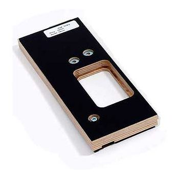 Scharnier freesmal 1-delig 89 x 89 mm type +, RS
