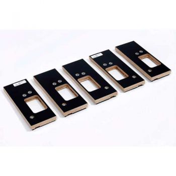 Scharnier freesmal 5-delig 120 x 89 mm (type +) excl. legprofiel