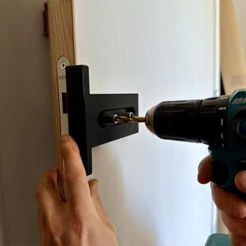 Patentboormal voor rozetten verstelbaar