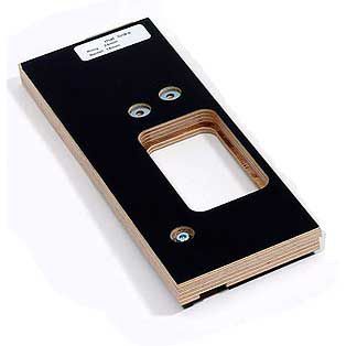 Scharnier freesmal 1-delig 76 x 76 mm type S, RS