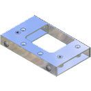 Sjabloonkoker 89 x 89 mm